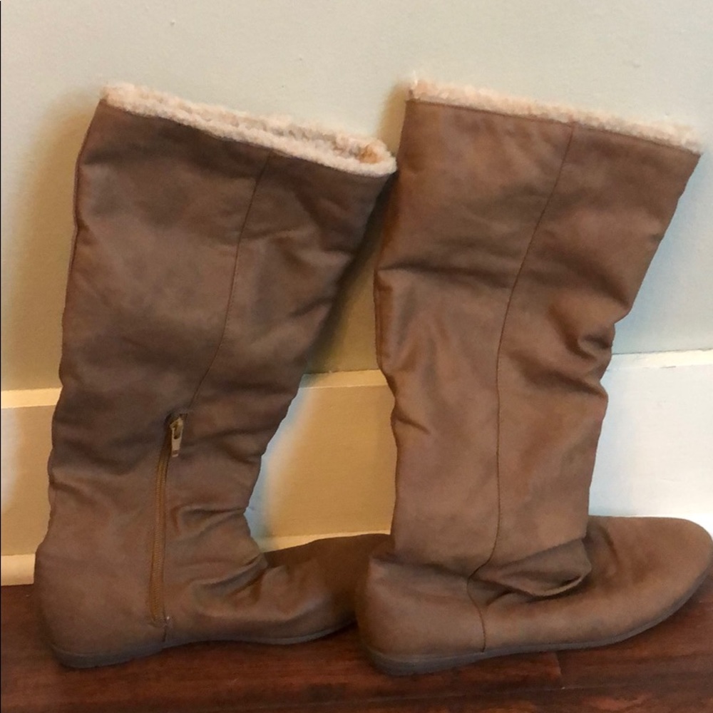 Knee high boots